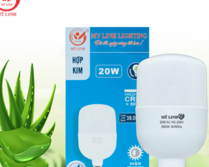 BÓNG LED TRỤ HỢP KIM 20W MỸ LINH