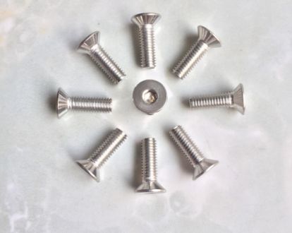 100 CON BULONG LỤC GIÁC ĐẦU BẰNG INOX 201 4x15