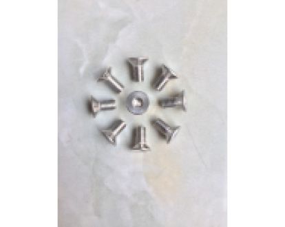 100 CON BULONG LỤC GIÁC ĐẦU BẰNG INOX 201 5x10