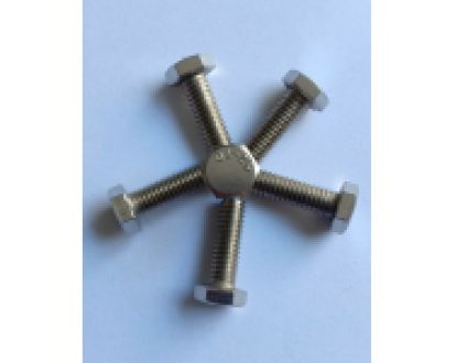 100 CON BULONG ĐAI ỐC INOX 201 8x25