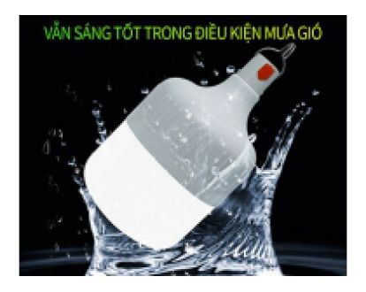 BÓNG ĐÈN SẠC TÍCH ĐIỆN TRẮNG 100W MỸ LINH