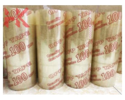 Một cây băng keo trong 100Y - 1.2Kg (6 cuồn)