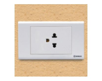 Ổ cắm đơn 3 chấu 16A