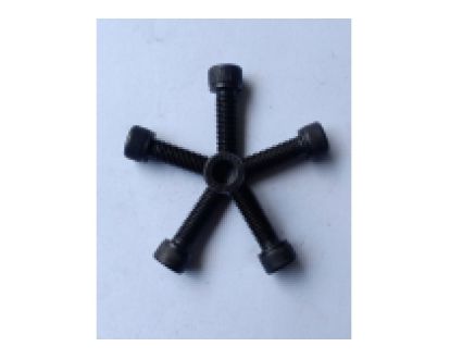 100 CON BULONG LỤC GIÁC  THÉP 8x25