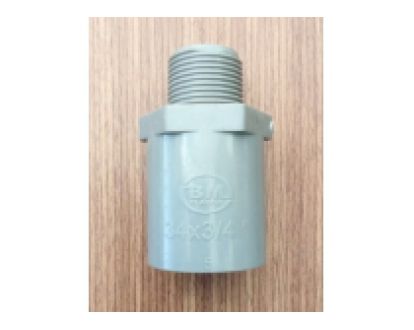 NỐI RÚT RĂNG NGOÀI 27/34 DÀY PVC BM