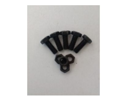 100 CON BULONG ĐAI ỐC THÉP 6x15
