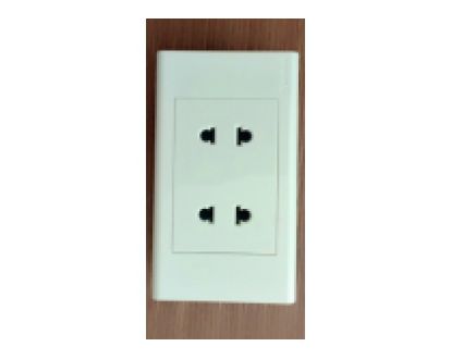 Ổ cắm đôi 2 chấu 16A-Sino
